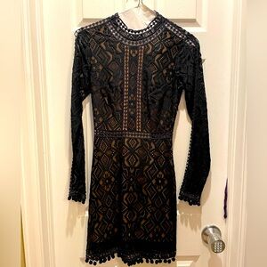 For Love and Lemons Florence Cocktail Dress; Size Small